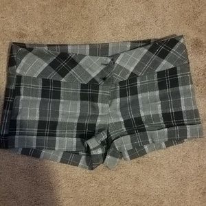 Mandee black and gray shorts
